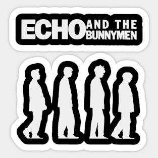 echo the bunnymen Sticker